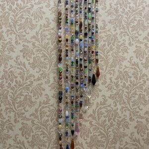 Multicolor Glass Beaded Hanging Decor